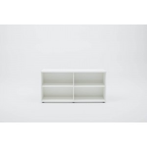 Standard 2OH Low 2-Shelf Office Bookcase by MDD Office Furniture