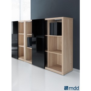 Mito Medium Office Storage Unit w/Sliding Door by MDD Office Furniture
