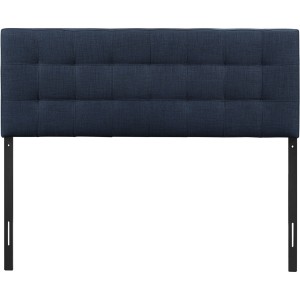 Lily King Fabric Headboard, Navy by Modway Furniture