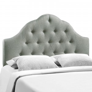 Sovereign Full Fabric Headboard, Gray by Modway Furniture
