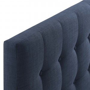 Emily Full Fabric Headboard, Navy by Modway Furniture
