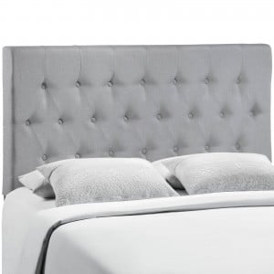 Clique Queen Headboard, Gray by Modway Furniture
