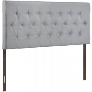 Clique Queen Headboard, Gray by Modway Furniture