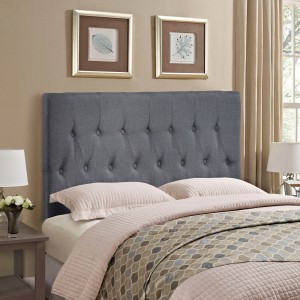 Clique Queen Headboard, Smoke by Modway Furniture