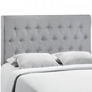 Clique King Headboard, Gray by Modway Furniture