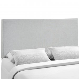 Region Queen Upholstered Headboard, Gray by Modway Furniture