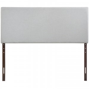 Region Queen Upholstered Headboard, Gray by Modway Furniture