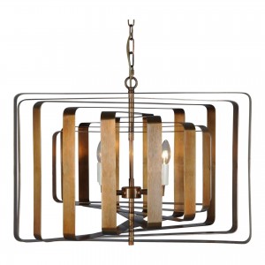 Kensington Iron Pendant Lamp by MOE'S