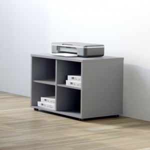 Basic 2OH Low Office Bookcase by MDD Office Furniture
