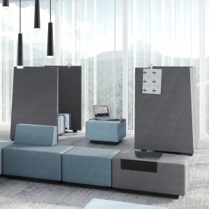 Jazz Silent Box with 3Acoustic Walls, MDF Legs by NARBUTAS