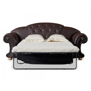 Apolo Leather/Split Sofa Bed by ESF Furniture