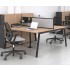 Nova A 62.9-inch Office 2-Desk Bench w/Metal Frame by NARBUTAS