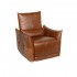 Amsterdam Top Grain Leather Recliner Armchair by Classic Home