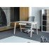 Nova Wood 47.2-inch Melamine Straight Office Desk by NARBUTAS