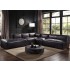 Birdie Top Grain Leather Modular Sectional Sofa, Composition 3 by AF Modern