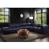 Birdie Top Grain Leather Modular Sectional Sofa, Composition 4 by AF Modern