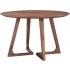 Godenza Round Dining Table, Walnut by MOE'S