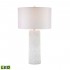 Punk LED Table Lamp, White by ELK Home