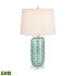 Caicos LED Table Lamp, Green by ELK Home