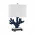 Cape Sable Table Lamp, Black, Navy Blue & White by ELK Home