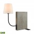 Sector Shelf Sitting LED Table Lamp, Grey by ELK Home