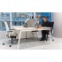 Nova A 70.8-inch Office 2-Desk Bench w/Metal Frame by NARBUTAS