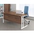 Optima C 55.1-inch Crescent Office Desk by NARBUTAS