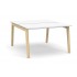 Nova Wood 47.2-inch Melamine Office 2-Desk Bench by NARBUTAS