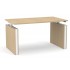 Motion 55.1-inch Electric Adjustable Office Desk w/2 Level Columns and Panel Legs by NARBUTAS