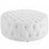 Amour Tufted Vinyl Ottoman by Modway Furniture