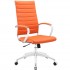 Jive Highback Office Chair, Orange by Modway Furniture