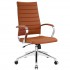 Jive Highback Office Chair, Terracotta by Modway Furniture