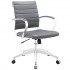 Jive Mid Back Office Chair, Gray by Modway Furniture