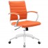 Jive Mid Back Office Chair, Orange by Modway Furniture