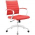 Jive Mid Back Office Chair, Red by Modway Furniture