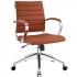 Jive Mid Back Office Chair, Terracotta by Modway Furniture