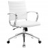 Jive Mid Back Office Chair, White by Modway Furniture