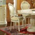 Leonardo Dining Arm Chair, Ivory/Beige (Set of 2) by Camelgroup, Italy