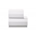 Milan Modern Lacquer Right Nightstand, White Lacquer by J&M Furniture