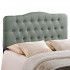 Annabel Full Fabric Headboard, Gray by Modway Furniture