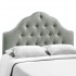 Sovereign Fabric Full Size Headboard, Gray by Modway Furniture