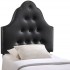 Sovereign Vinyl Twin Size Headboard, Black by Modway Furniture