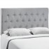 Clique King Size Headboard, Gray by Modway Furniture
