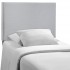Region Upholstered Twin Size Headboard, Gray by Modway Furniture