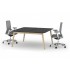 Nova Wood 62.9-inch HPL Office 2-Desk Bench by NARBUTAS