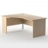 Optima Plus 62.9-inch Crescent Office Desk by NARBUTAS