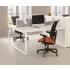 Nova O 70.8-inch Office 2-Desk Bench w/Metal Frame by NARBUTAS