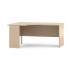Optima Plus 70.8-inch Crescent Office Desk by NARBUTAS