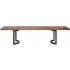 Bent 76-inch Dining Table, Smoked by MOE'S