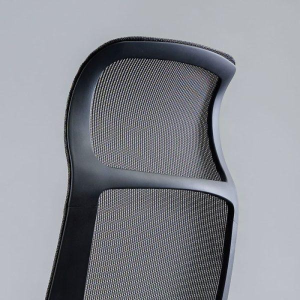 D-Chair Executive Swivel Adjustable Office Chair w/Black Frame & Base